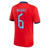 Fotbalové Dres Anglie Harry Maguire #6 Venkovní MS 2022 Krátký Rukáv